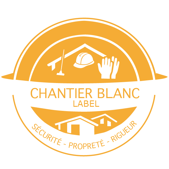 Label Chantier Blanc